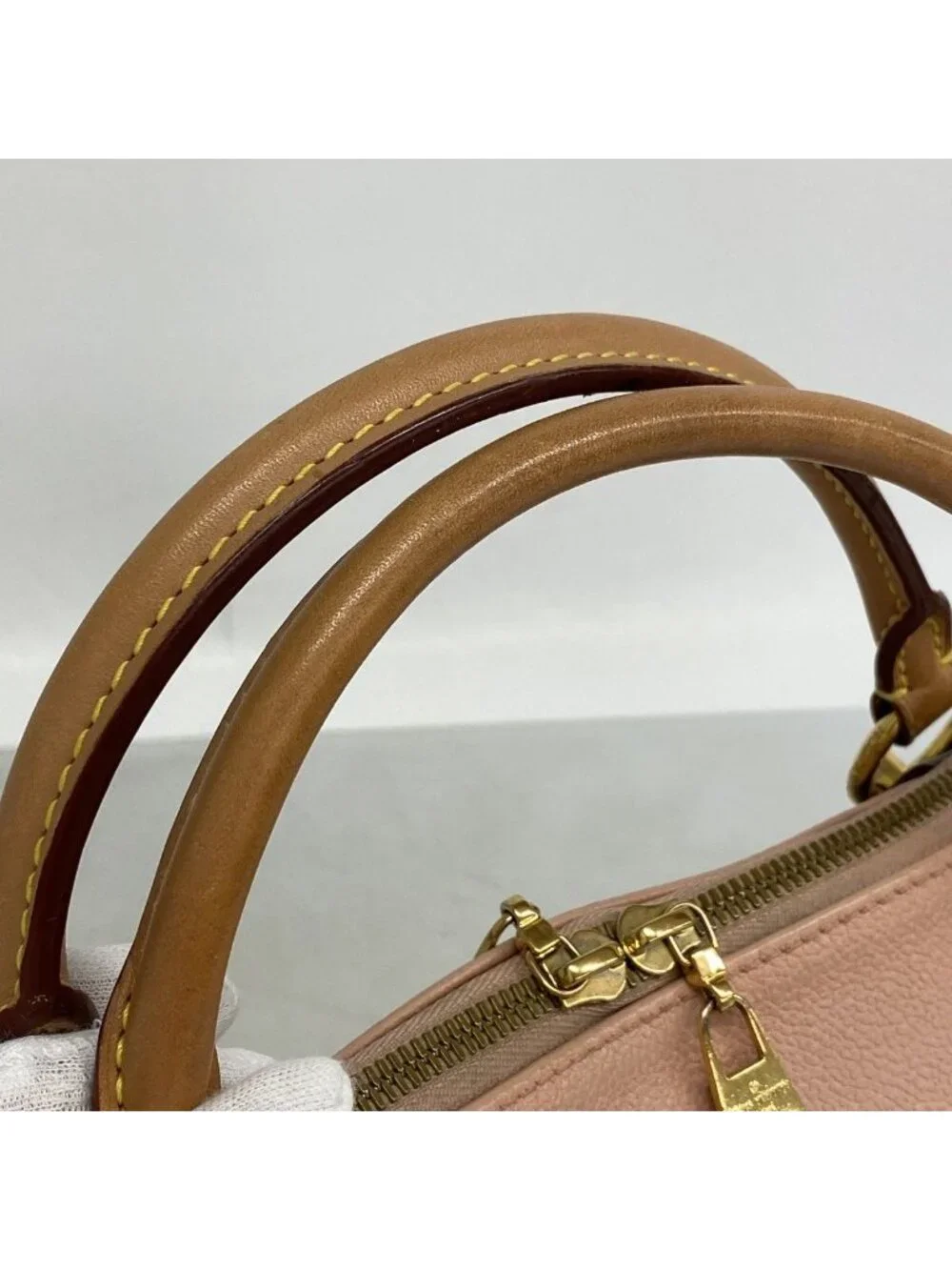 Louis Vuitton Handbag Monogram Tote BB Rose Poodle 2-Way